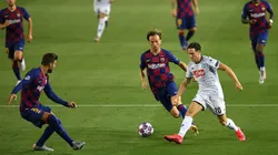 Foto de Ivan Rakitic ante Bayern Munich.