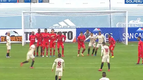 Millán anotó de tiro libre.