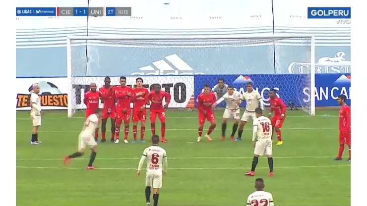 Millán anotó de tiro libre.
