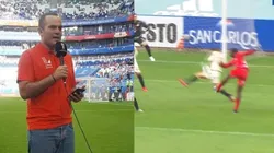 Coki Gonzáles comentó en twitter algunas incidencias del partido.