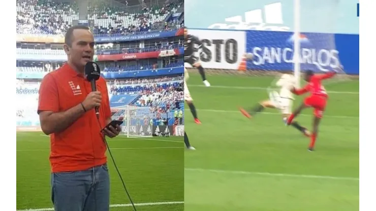 Coki Gonzáles comentó en twitter algunas incidencias del partido.
