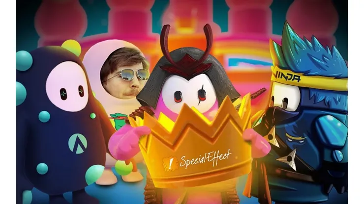 Ninja, G2, Mr Beast y Aim Lab donan 1 millón de dólares y tendrán su skin de Fall Guys