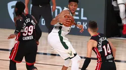 Miami Heat vs. Milwaukee Bucks por la NBA (Foto: Getty Images)