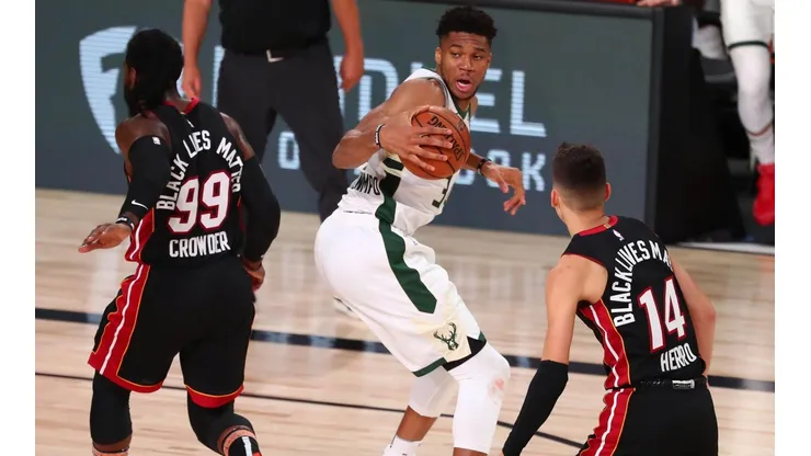 Miami Heat vs. Milwaukee Bucks por la NBA (Foto: Getty Images)