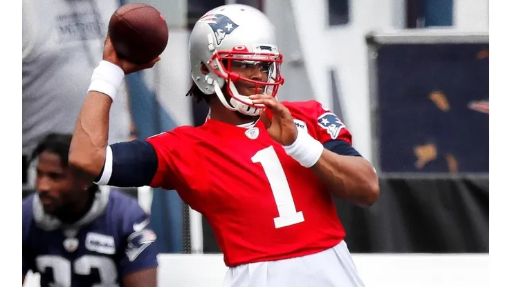 Cam Newton no asiste a práctica de los Patriots | Foto: Getty Images