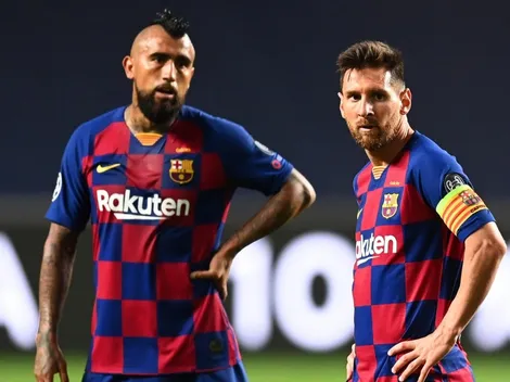 Vidal explicó que Messi "necesita ayuda" y criticó al Barcelona