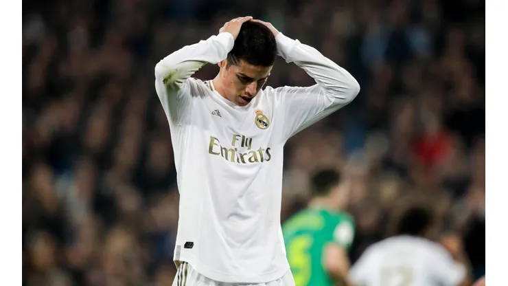 Su salida, al caer: Real Madrid volvió a los entrenamientos sin James