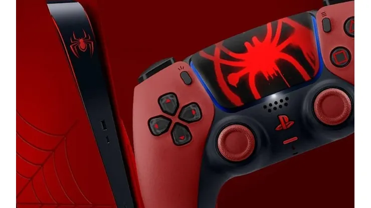 ¡Alucinante! Así se vería una PS5 con temática de Marvel's Spider-Man