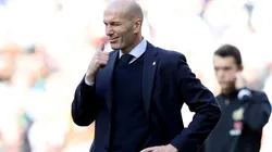 Zinedine Zidane, entrenador de Real Madrid.