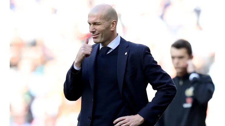Zinedine Zidane, entrenador de Real Madrid.