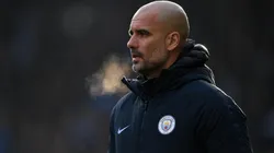 Josep Guardiola, entrenador de Manchester City.