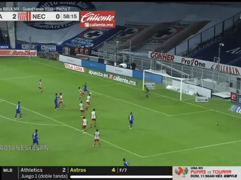 ¡Golazo de Escobar para Cruz Azul!