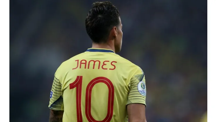 James Rodríguez, cerca de fichar con el Everton de Inglaterra.