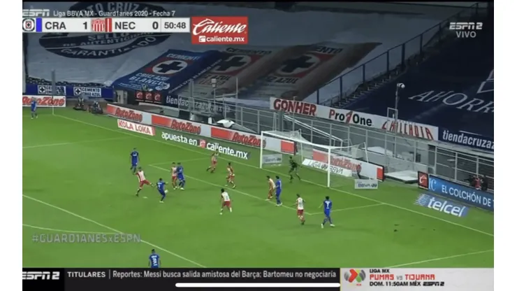 Lo empieza a liquidar: Cruz Azul vence 2-0 a Necaxa