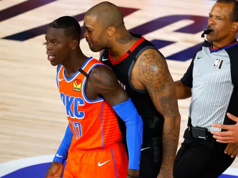 Video: PJ Tucker cabeceó a Schroeder por un golpe bajo y fueron expulsados