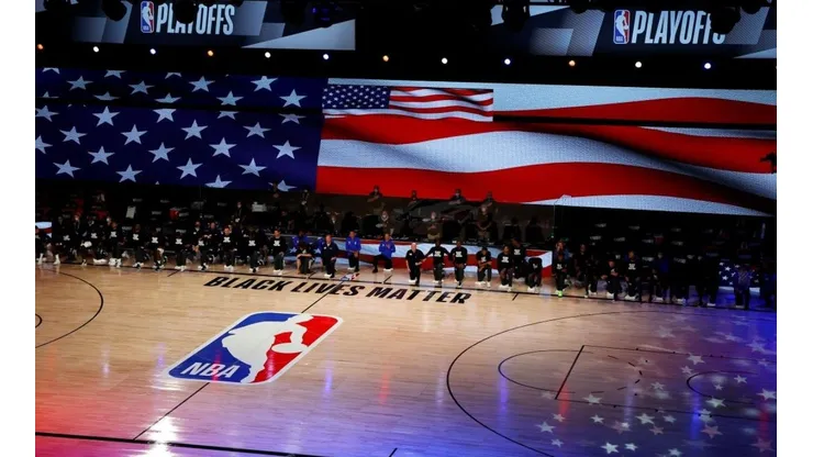 El primer jugador NBA que no se presenta para el himno | Foto: Getty Images