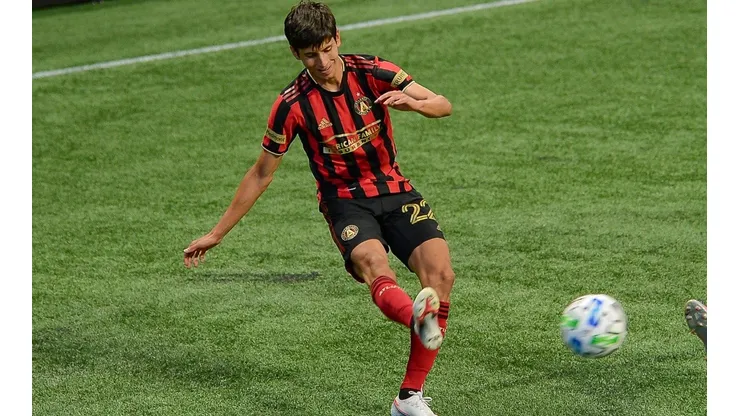 Jürgen Damm y su centro en la MLS (getty)
