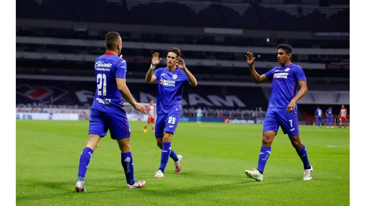Cruz Azul derrotó a Necaxa y es líder de la Liga MX (Getty)