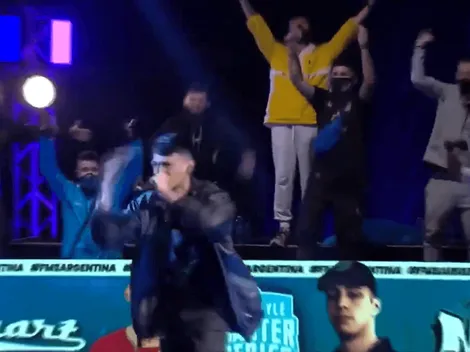 FMS Argentina: el demente Stuart le 'paró la batalla' a Nacho ¡y eso que no hay público!