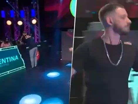 FMS Argentina: Wolf le habló a Dtoke de los jurados y este respondió rapeando en la cara de Tatu