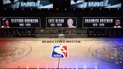 El tributo de la NBA a Chadwick Boseman y Cliff Robinson | Foto: NBA