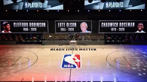 El tributo de la NBA a Chadwick Boseman y Cliff Robinson | Foto: NBA
