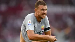 Edin Dzeko, goleador de la Roma.