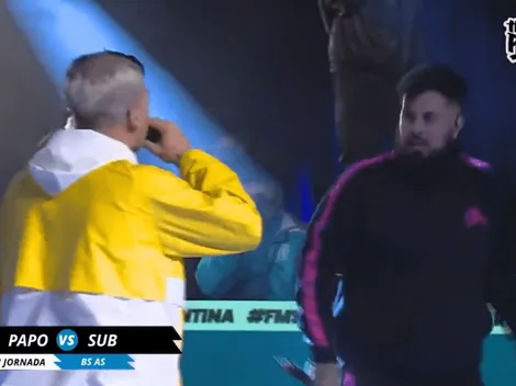 FMS Argentina: Sub le dijo a Papo "Vení para acá" y vio pasar su vida por delante