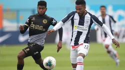 Alexi Gómez jugó de extremo y de lateral izquierdo.