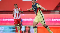 Viñas tuvo un gran primer tiempo y los aficionados lo hicieron tendencia