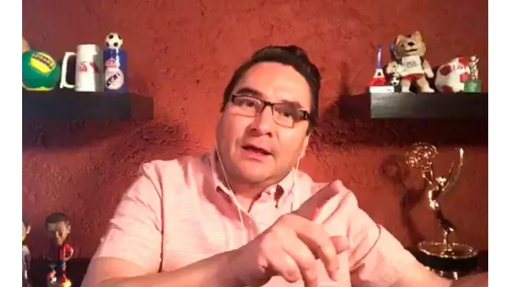 Jorge Pietrasanta confirmó que narrará el duelo de América ante San Luis en ESPN. (@jorgepietrasanta_)