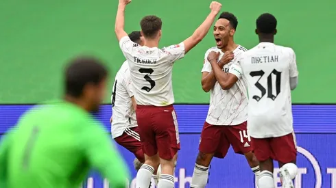 Siempre Aubameyang: Arsenal ganó por penales al Liverpool la Community Shield