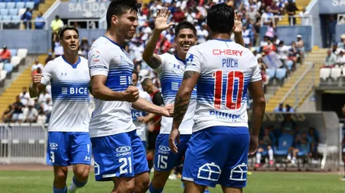 Universidad Católica vs. Unión Española (Foto: @CruzadosSADP)