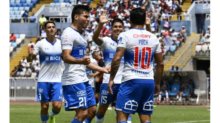 Universidad Católica vs. Unión Española (Foto: @CruzadosSADP)