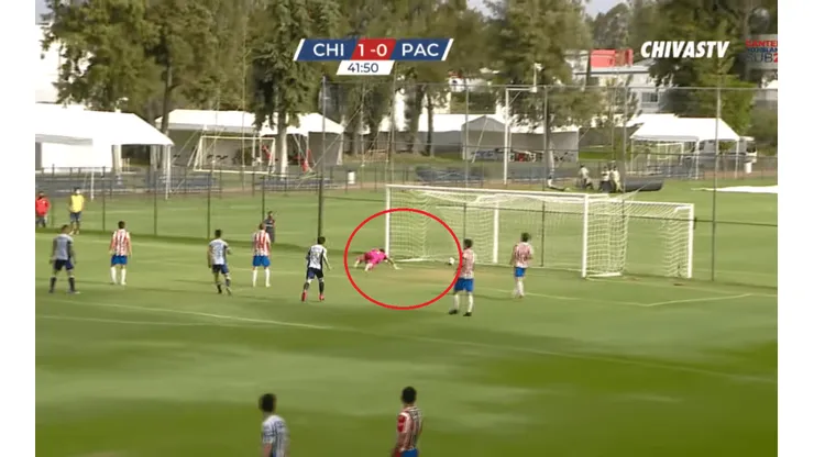 El error de Raúl Gudiño con Chivas Sub-20