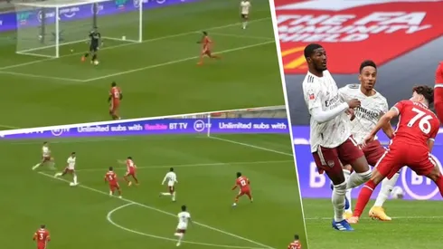 Qué locura el 1-0 del Arsenal a Liverpool: desde el arquero hasta Aubameyang