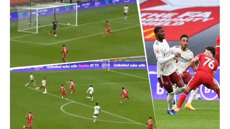 Qué locura el 1-0 del Arsenal a Liverpool: desde el arquero hasta Aubameyang