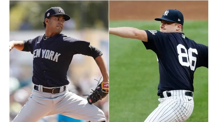 Deivi García y Clarke Schmidt podrían debutar en los Yankees | Foto: Getty Images