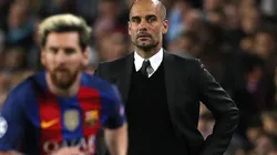 Guardiola fue el mentor de Messi. (Getty)