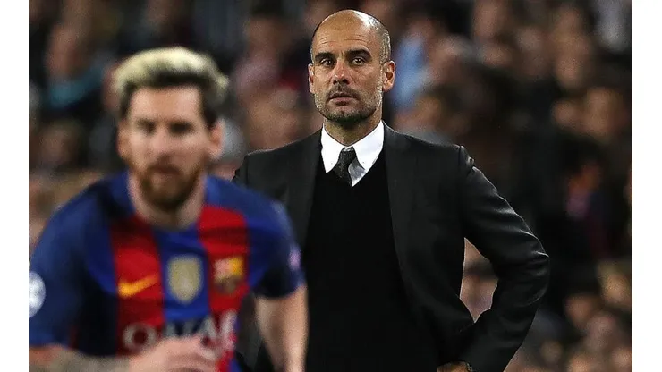 Guardiola fue el mentor de Messi. (Getty)