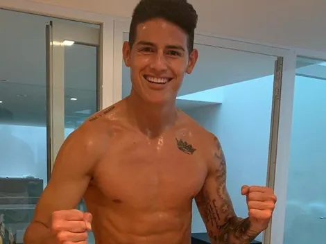 El mensaje de James Rodríguez que confirmaría su paso al Everton