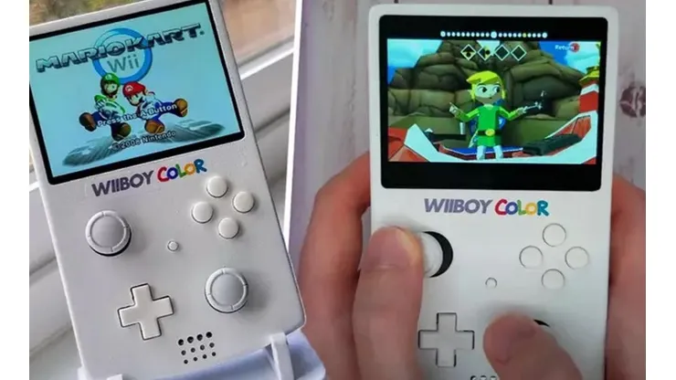 ¡Increíble! Fanático diseña una Nintendo Wii portátil del tamaño de un Gameboy