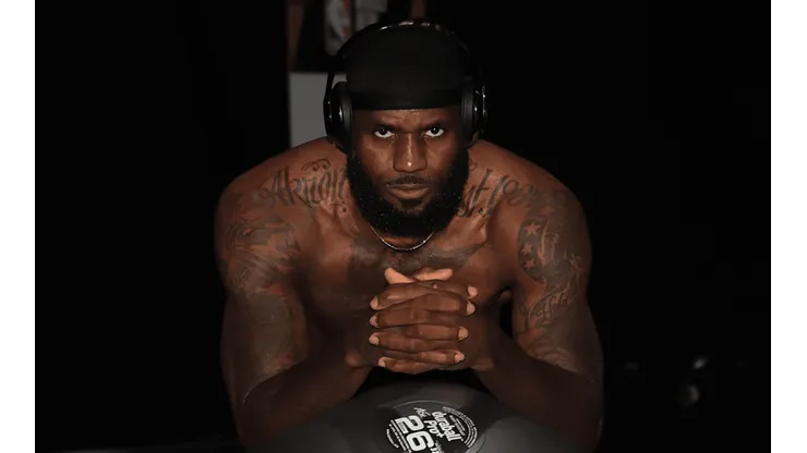 LeBron James, estrellas de los Lakers (Getty Images)