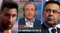 El Chiringuito: Bartomeu le dijo que si se va, renuncia y Messi no le respondió