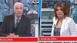 Mauro Viale a una panelista: "Qué me quiere explicar a mí una mujer de fútbol"