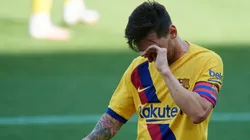 Foto de Lionel Messi, jugador de Barcelona.