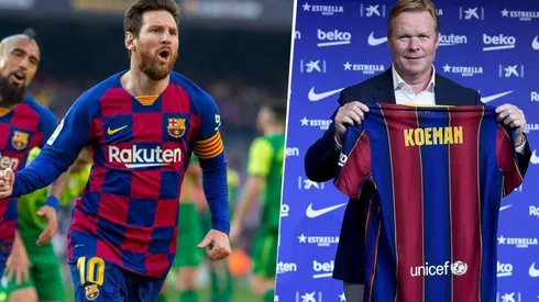 Revelan las preguntas que Koeman no pudo contestarle a Messi en su charla