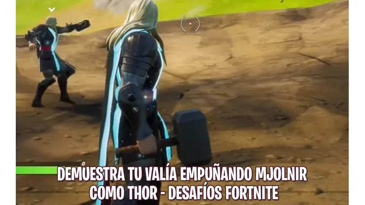 Desafíos Fortnite: Demuestra tu valía empuñando Mjolnir como Thor