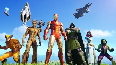 Cinemática oficial Fortnite Capítulo 2 - Temporada 4 ¡héroes y villanos de MARVEL!