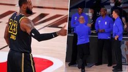 LeBron James apoya el boicot del Juego 5 en Twitter (Getty Images)